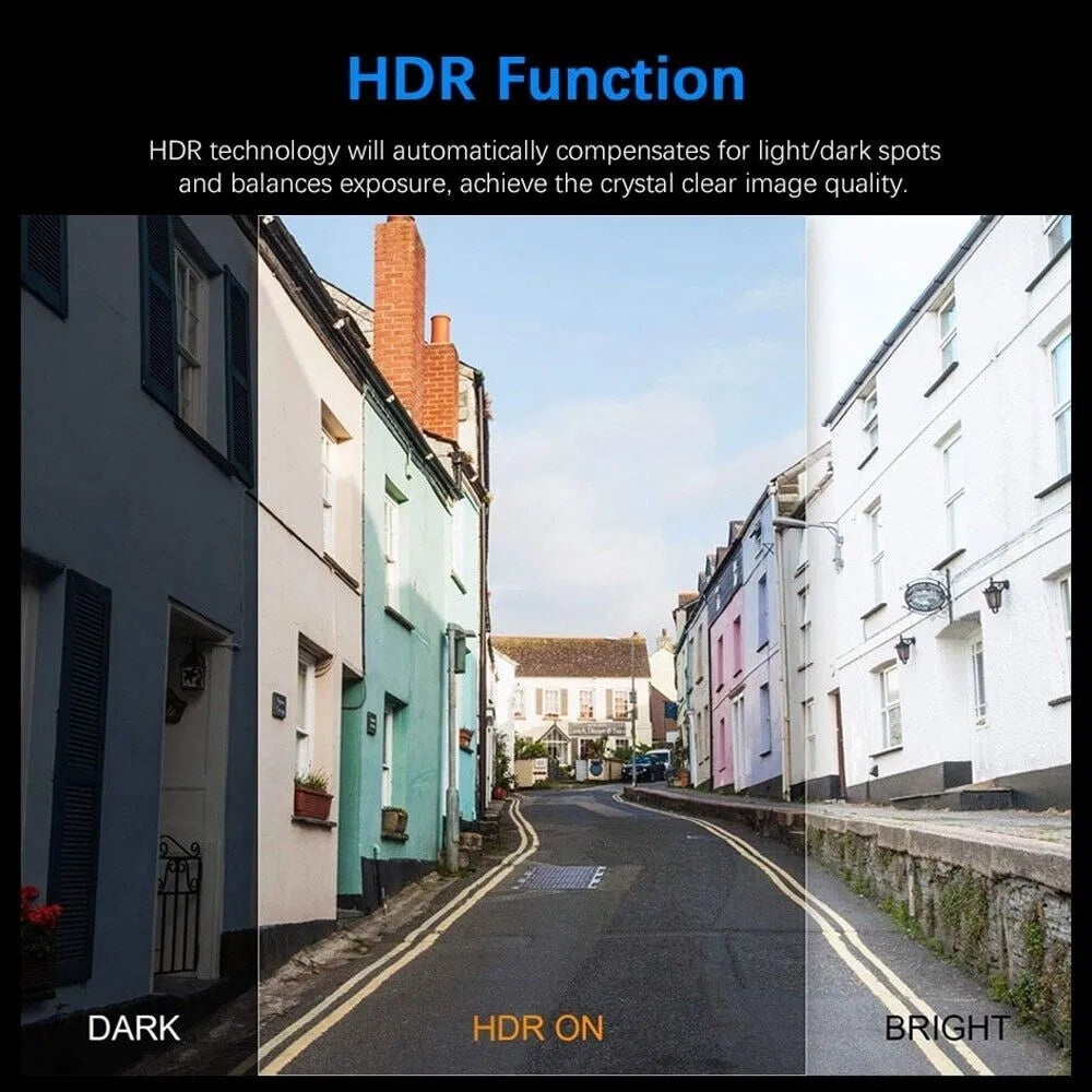 1080P Dual Lens Car DVR Dash Cam – Front & Inside Camera with G-Sensor