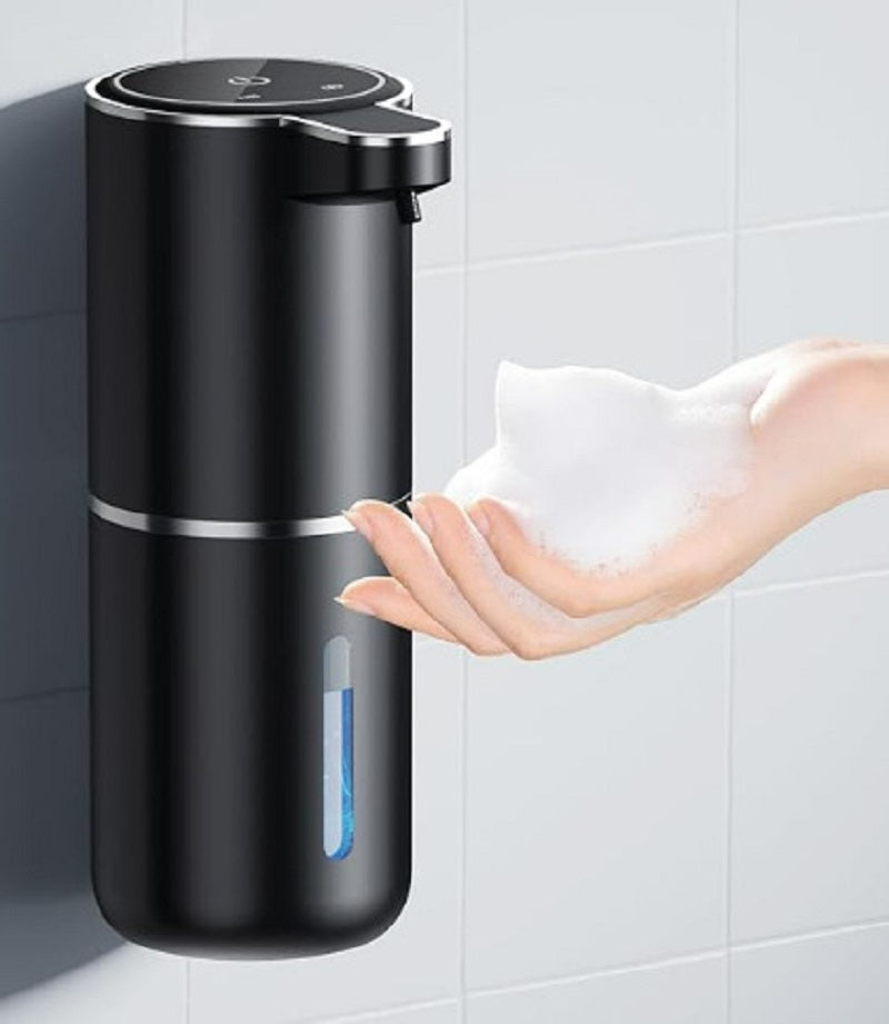 Automatic Foaming Soap Dispenser – 380ml Touchless, USB Rechargeable, 4-Level Adjustable