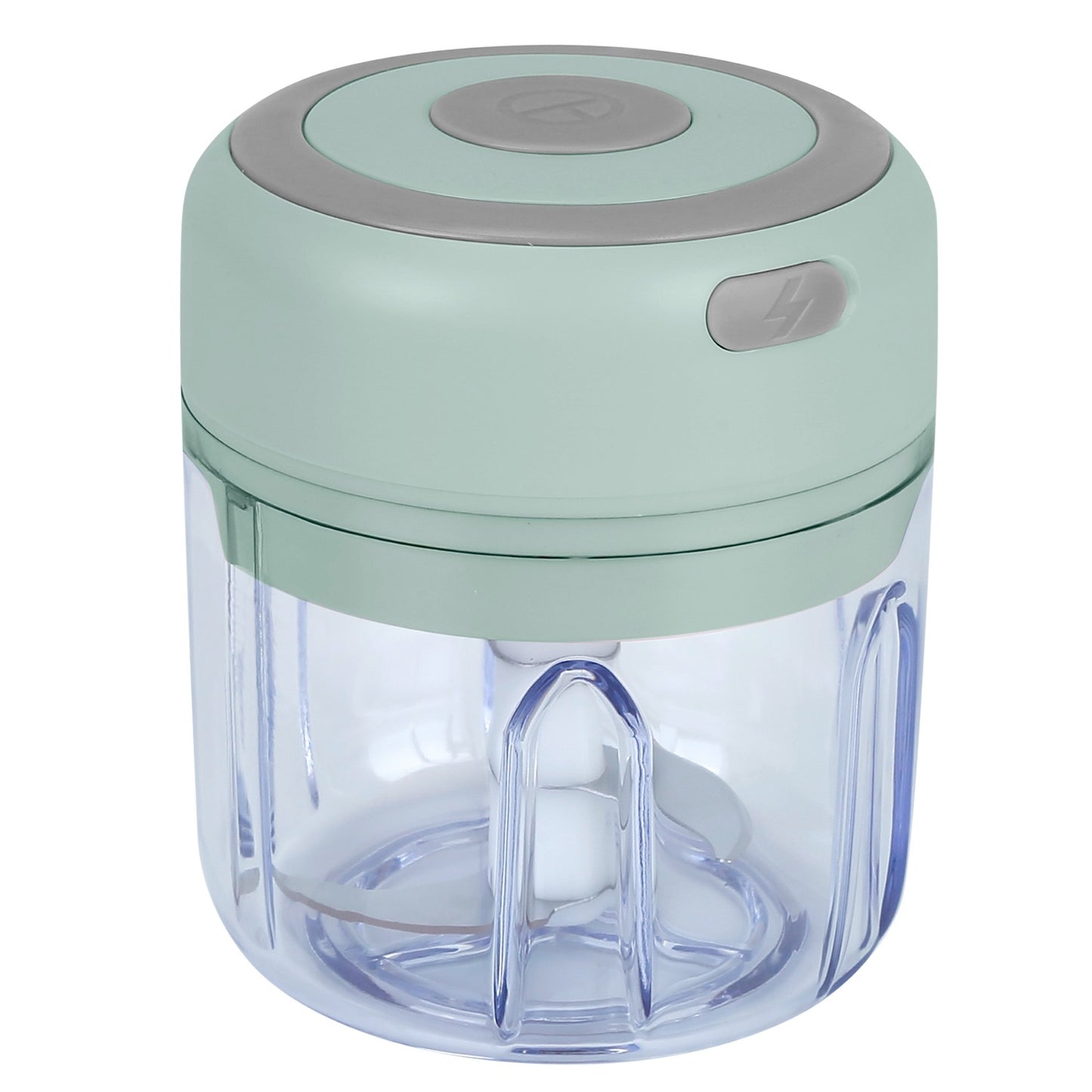 Mini Electric Garlic Chopper – Cordless 8.45oz Rechargeable Food Chopper for Vegetables & Meat