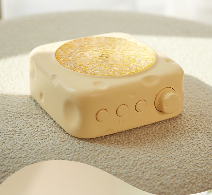 Cheese Bluetooth Wireless Speaker | Portable Retro Speaker in Green & Yellow