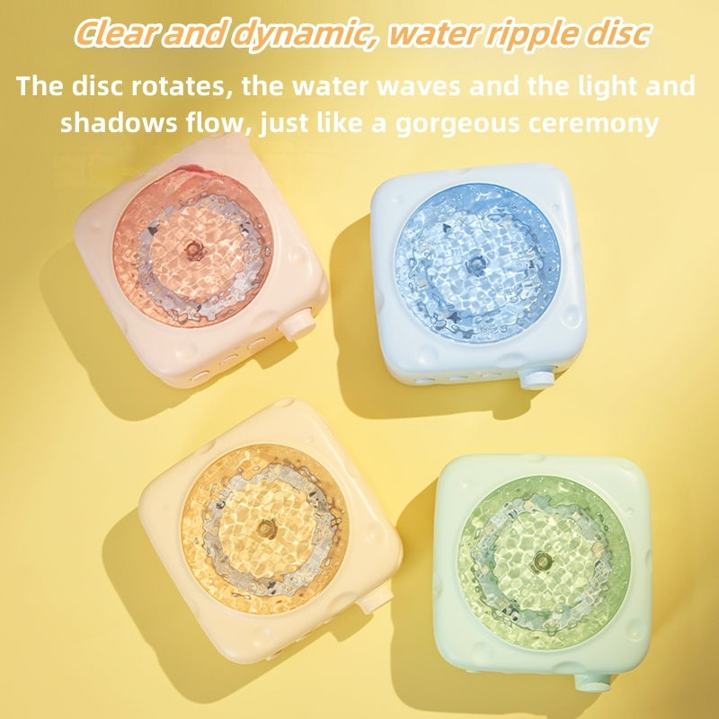 Cheese Bluetooth Wireless Speaker | Portable Retro Speaker in Green & Yellow