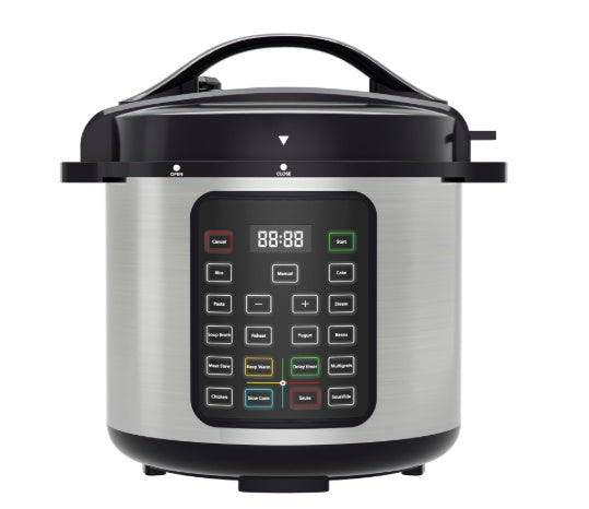 9-in-1 Electric Pressure Cooker – Multi-Functional Smart Pot, Rice Cooker, Slow Cooker & More