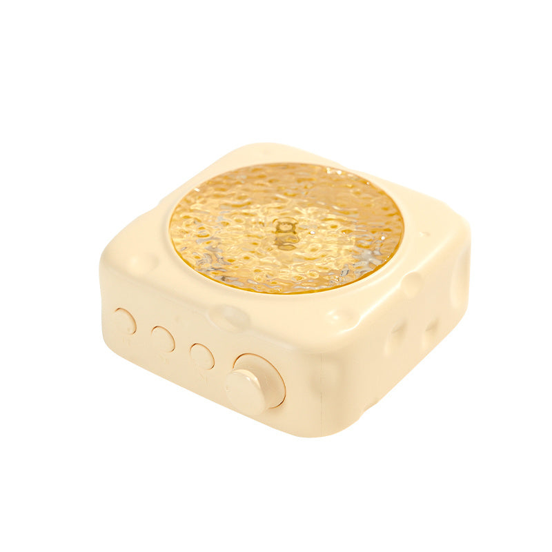 Cheese Bluetooth Wireless Speaker | Portable Retro Speaker in Green & Yellow